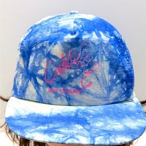 Blue Tie-Dye Cap Confetti Ice Cream Logo